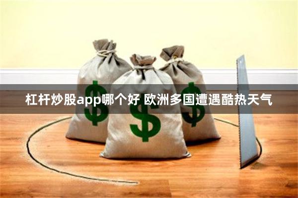 杠杆炒股app哪个好 欧洲多国遭遇酷热天气