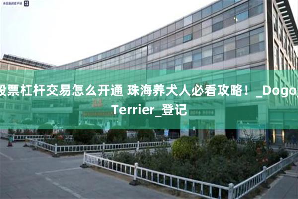 股票杠杆交易怎么开通 珠海养犬人必看攻略！_Dogo_Terrier_登记