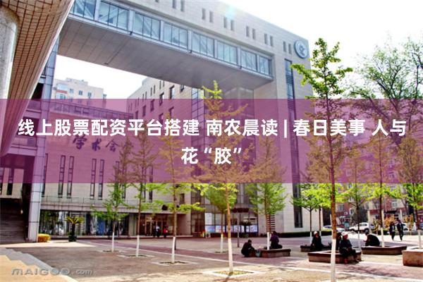 线上股票配资平台搭建 南农晨读 | 春日美事 人与花“胶”